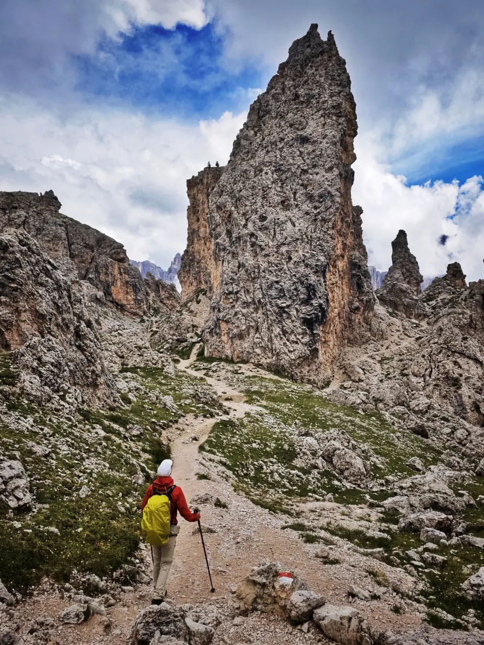Aiguilles calcaires - Passo Gardena - Dolomites