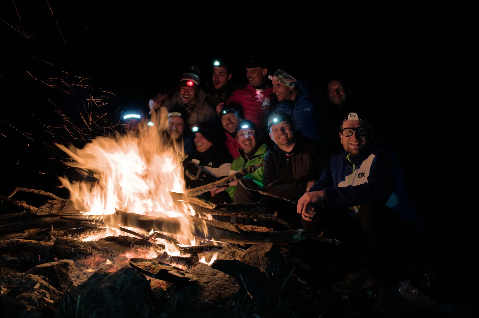 anniversaire montagne randonnée feu