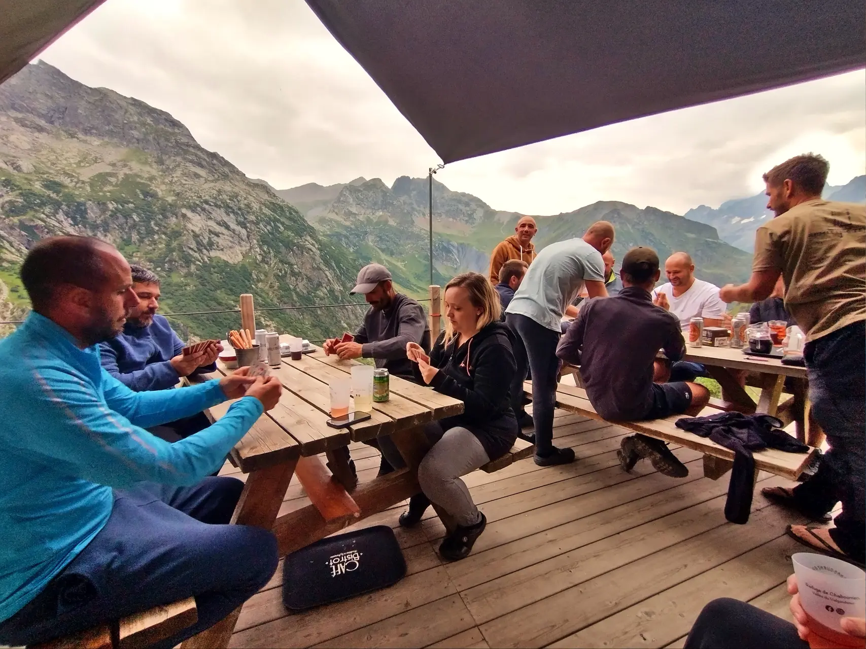 Apéro en refuge Team Building