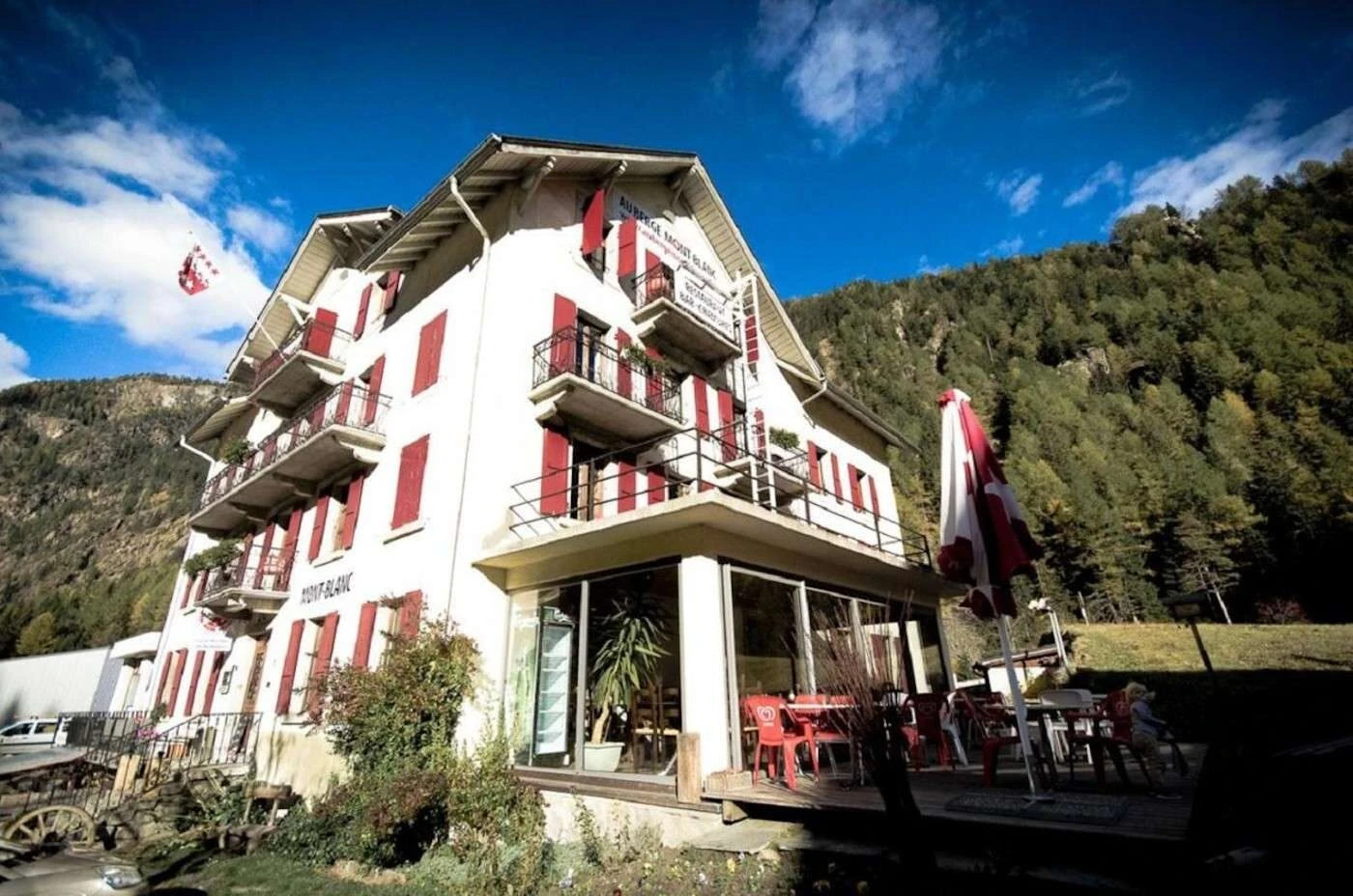 Auberge Mont-Blanc au village de Trient