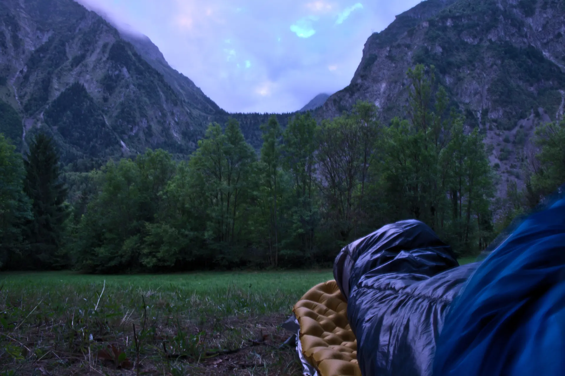 Bivouac lac lauvitel