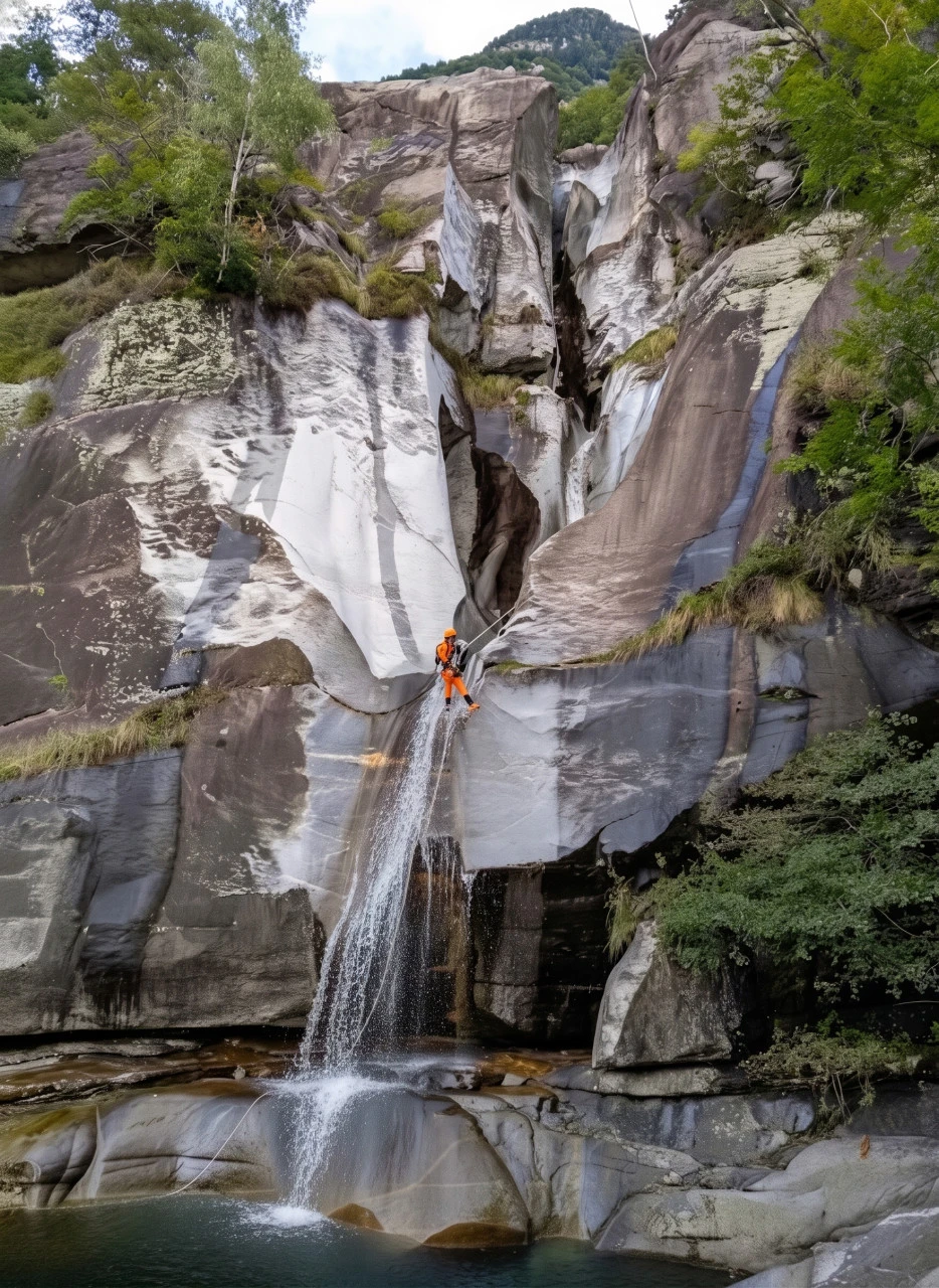 Canyon de la Boggera dans le Tessin suisse
