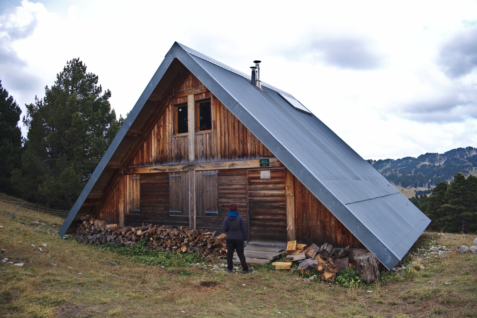 Cabane de berger sur les hauts plateaux du Vercors