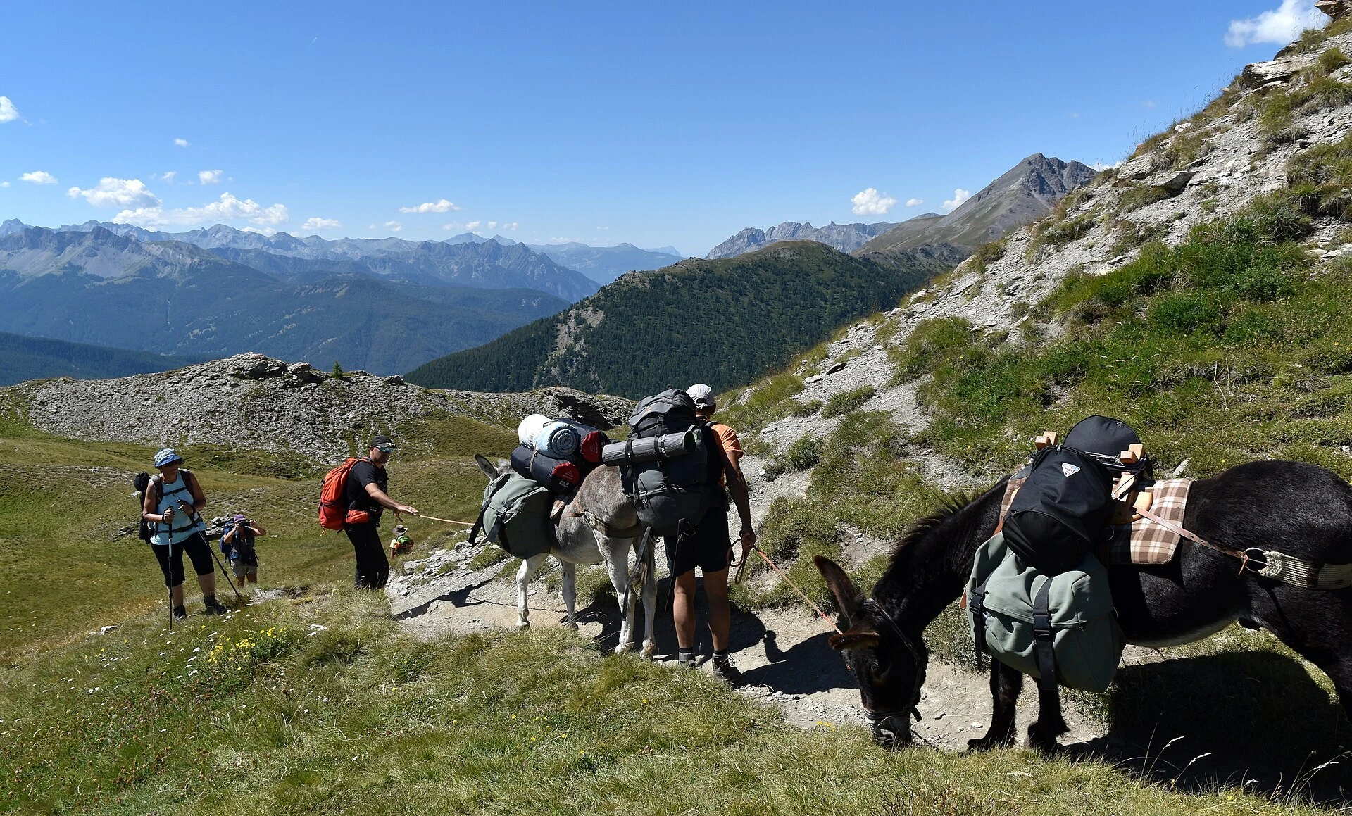 Sur le chemin des lacs du Malrif, au-dessus d'Aiguilles © Pline / Wikimedia (CC BY-SA)