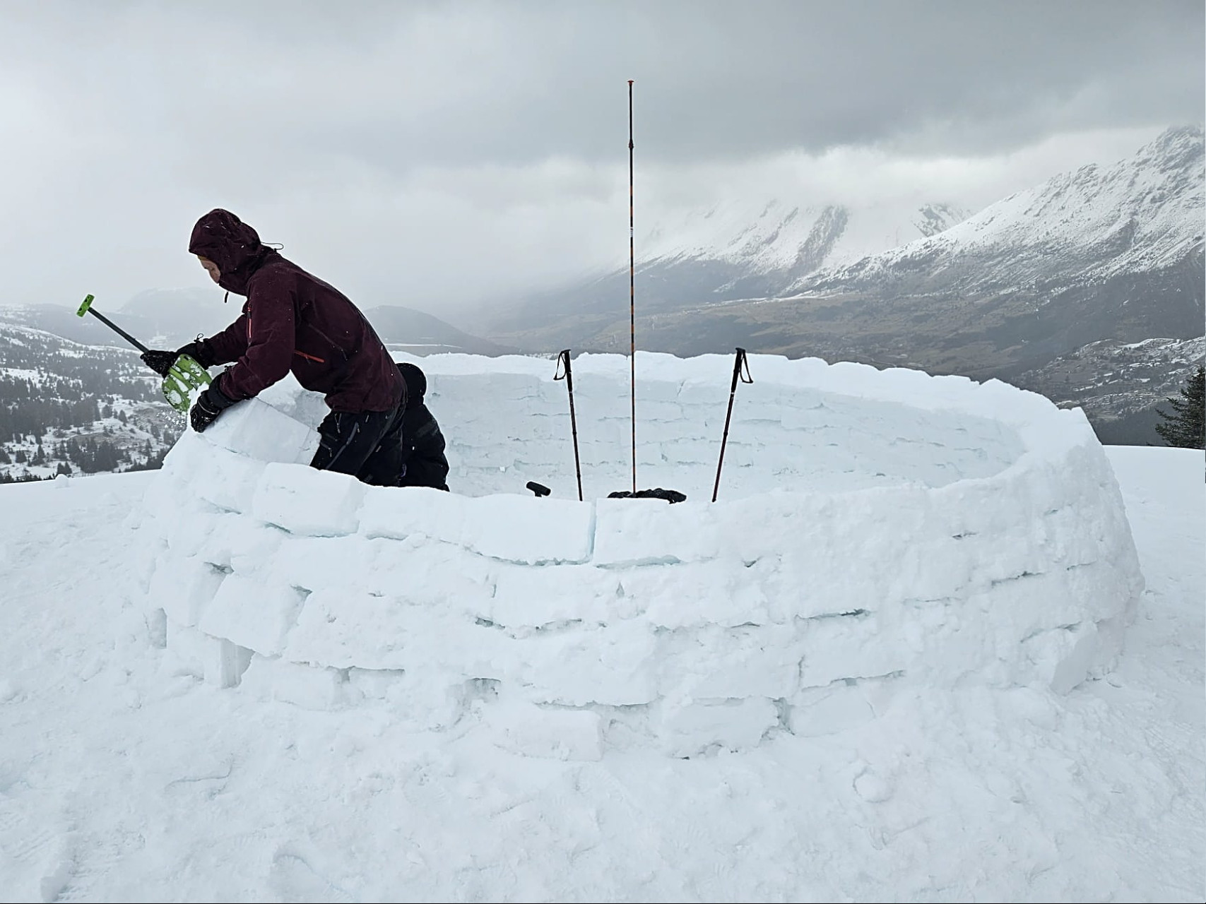 construction igloo phase 1