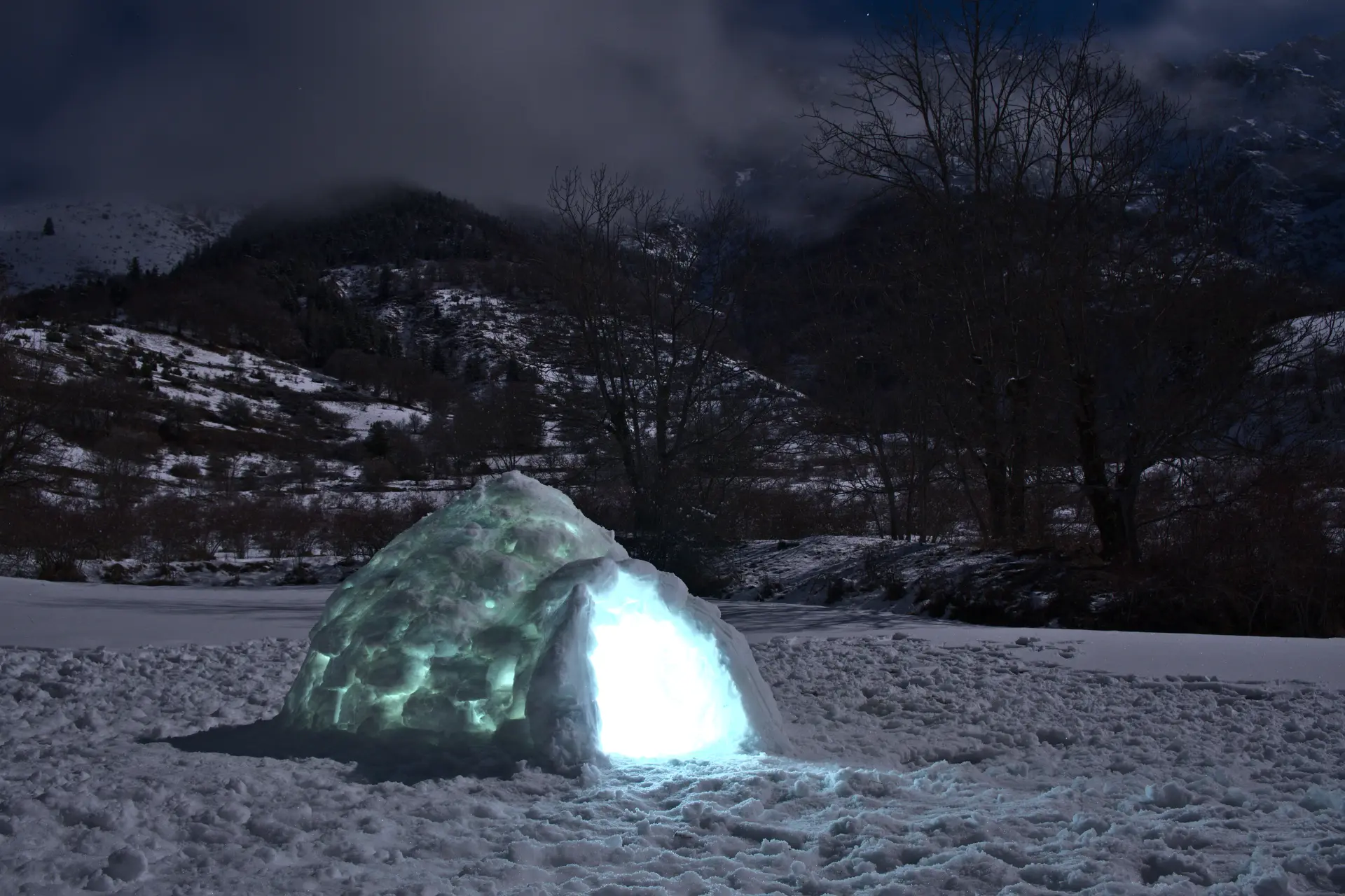 dormir igloo