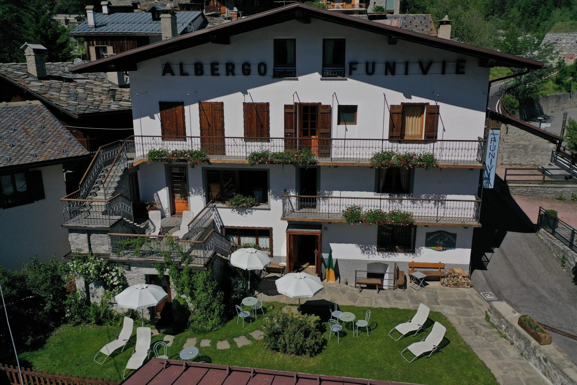 Hôtel Funivia à Courmayeur, à mi-parcours du TMB
