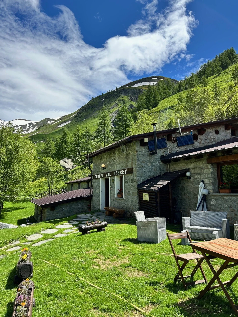 Hôtel Lavachey dans le Val Ferret italien