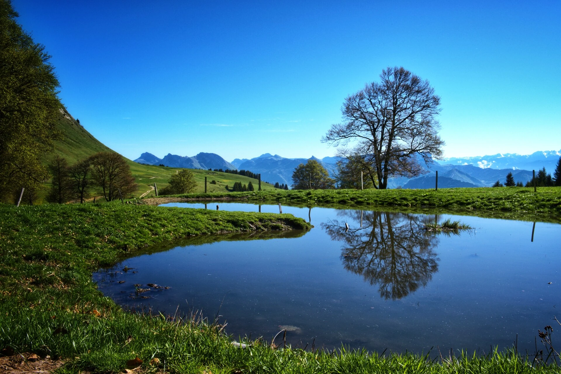 Lac d'altitude dans le Vercors