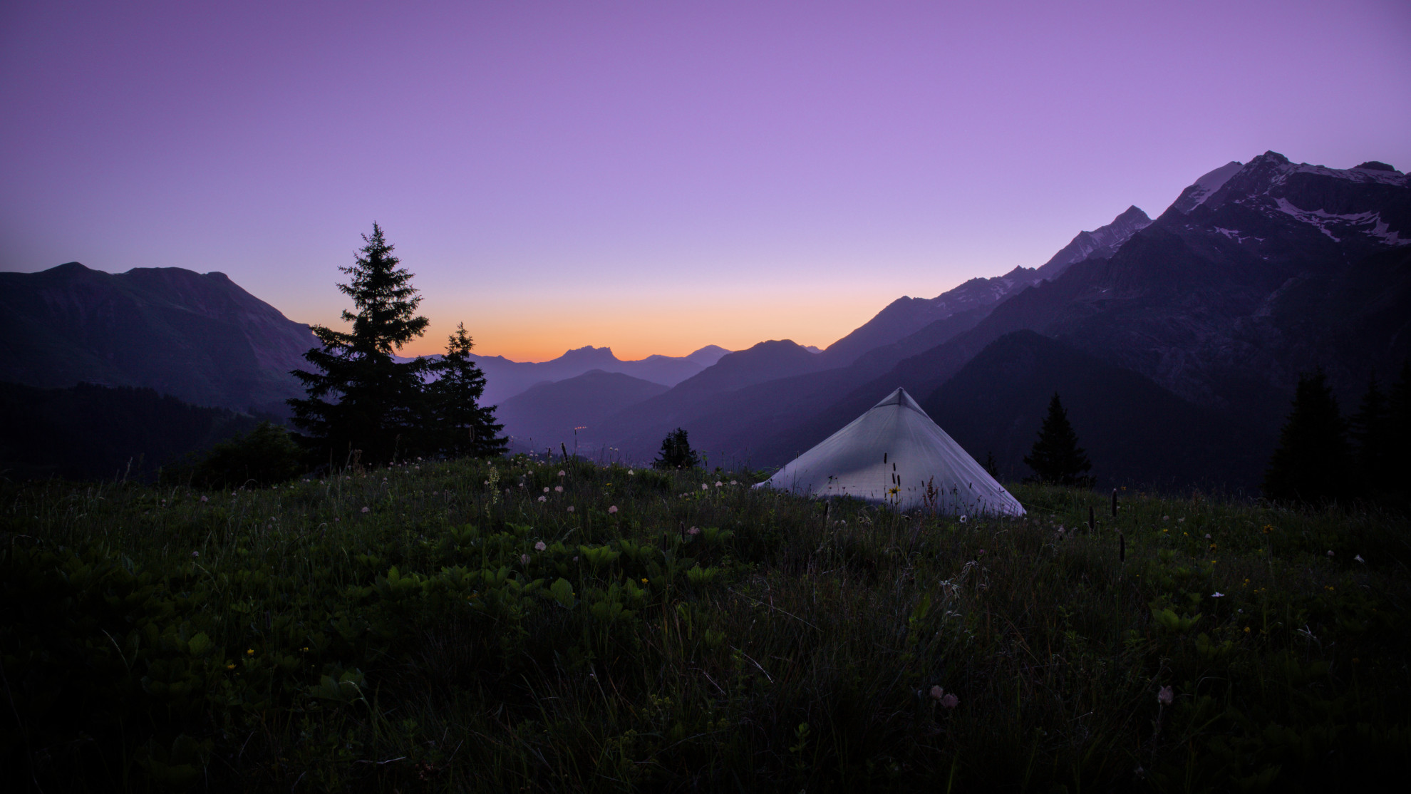 Le TMB en bivouac