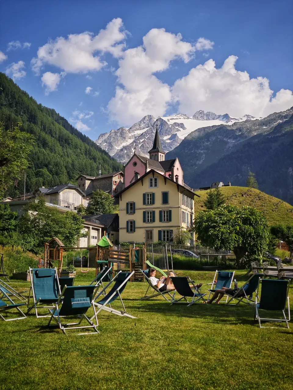 Le village de Trient - TMB