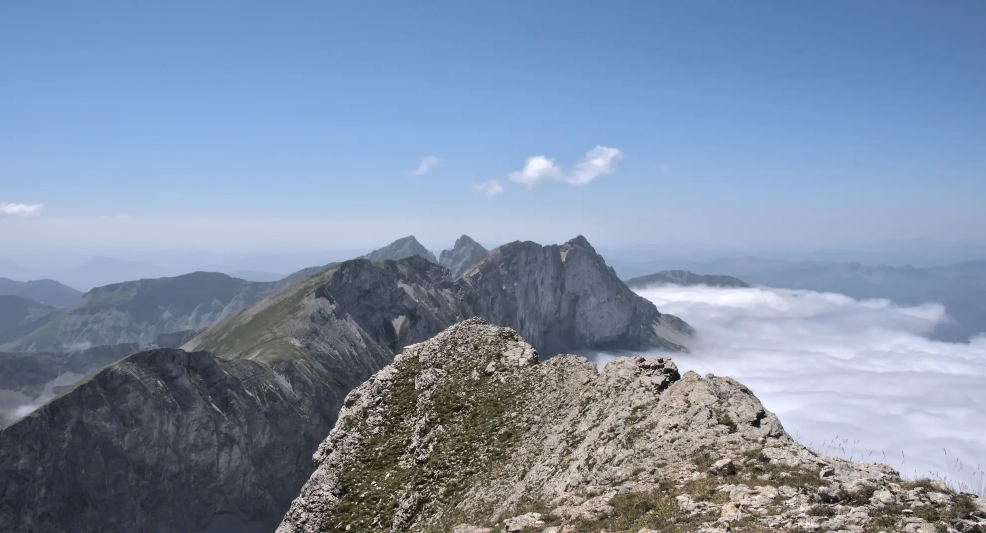 Les aiguilles de Lus depuis le Rocher Rond