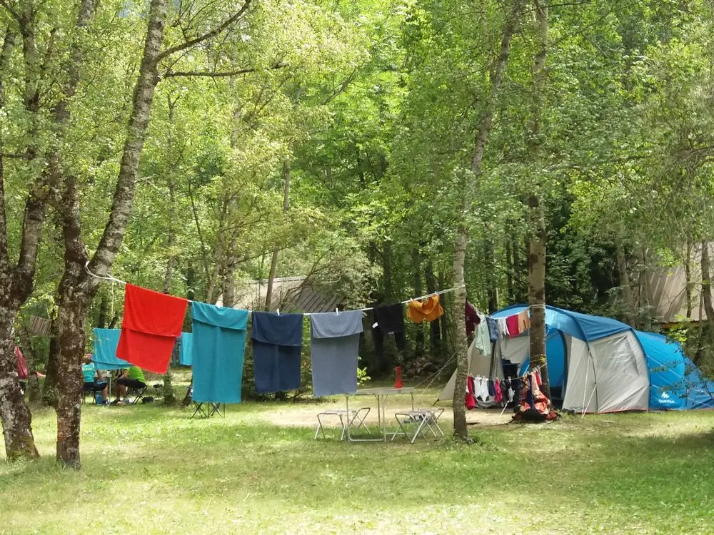 Les bouleaux camping valgaudemar