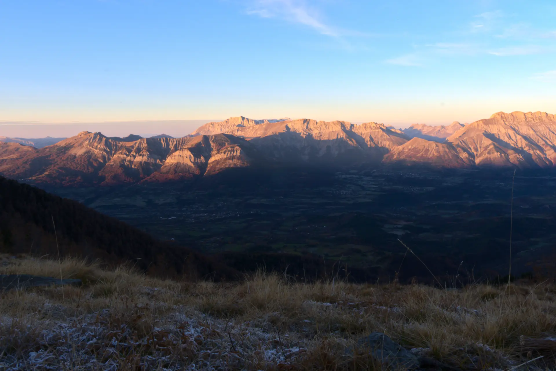 Lever de soleil Pic Queyrel