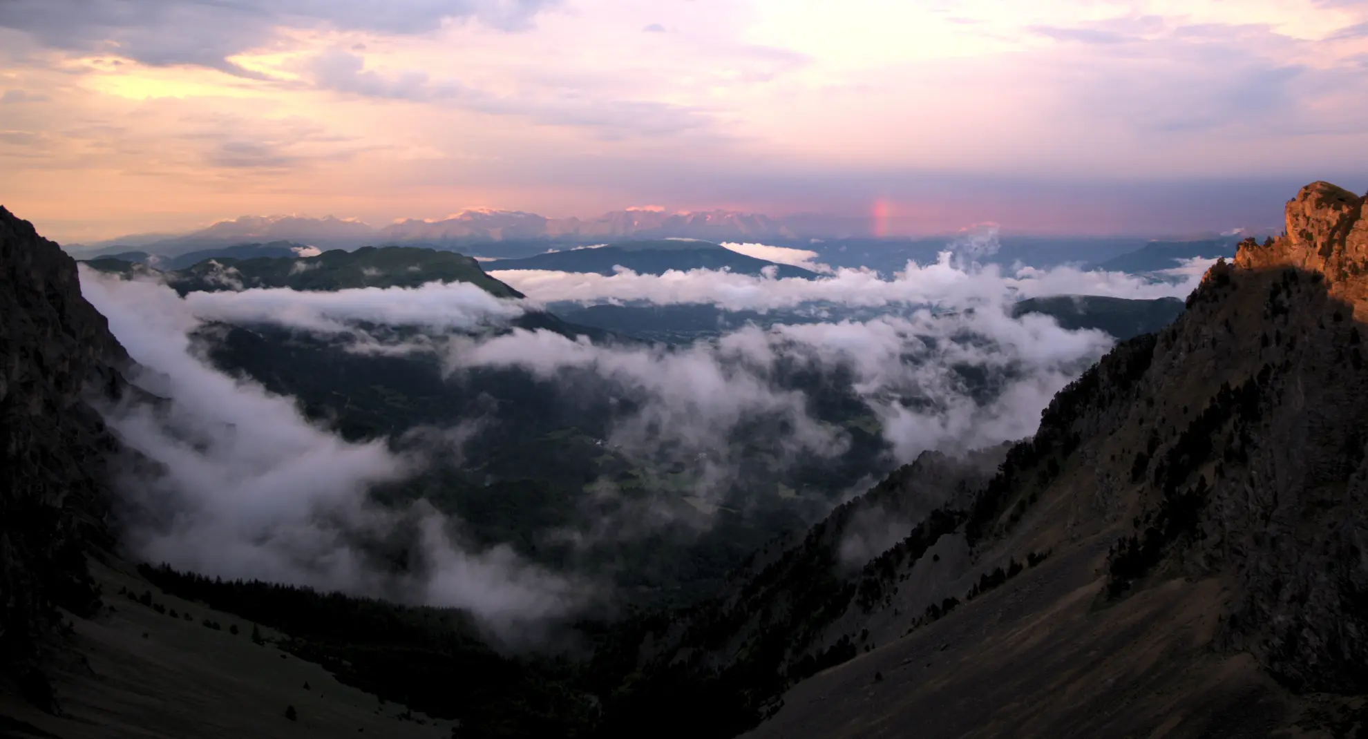 Lever de soleil Rando Pas des Bachassons