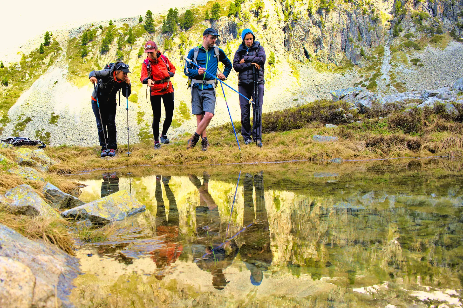 observation lac montagne