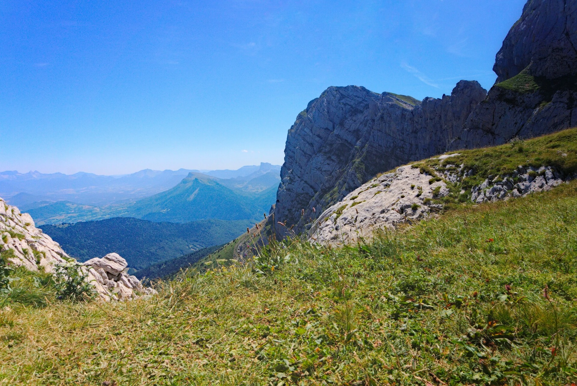 Pas de l'Oeille, passage sur le GR91