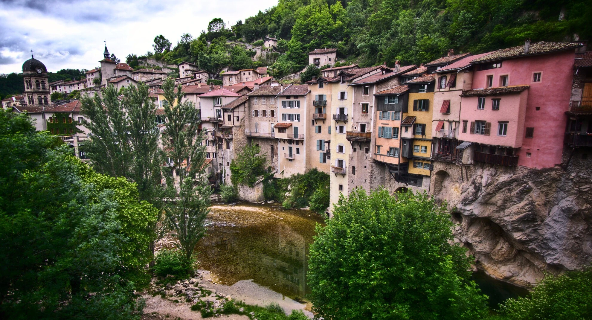 Pont-en-Royans, porte d'entrée du Vercors