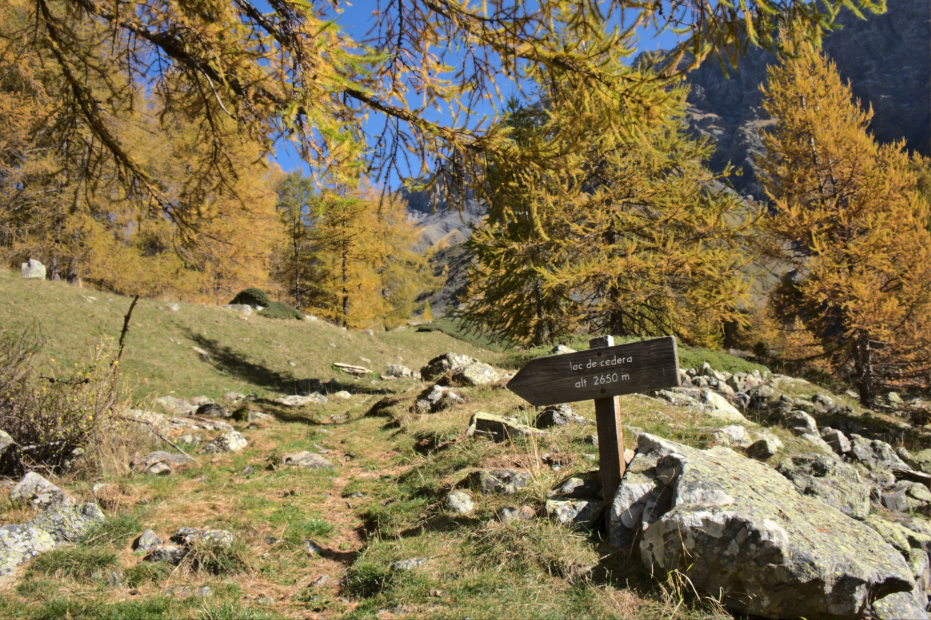 randonnée lac de cédera