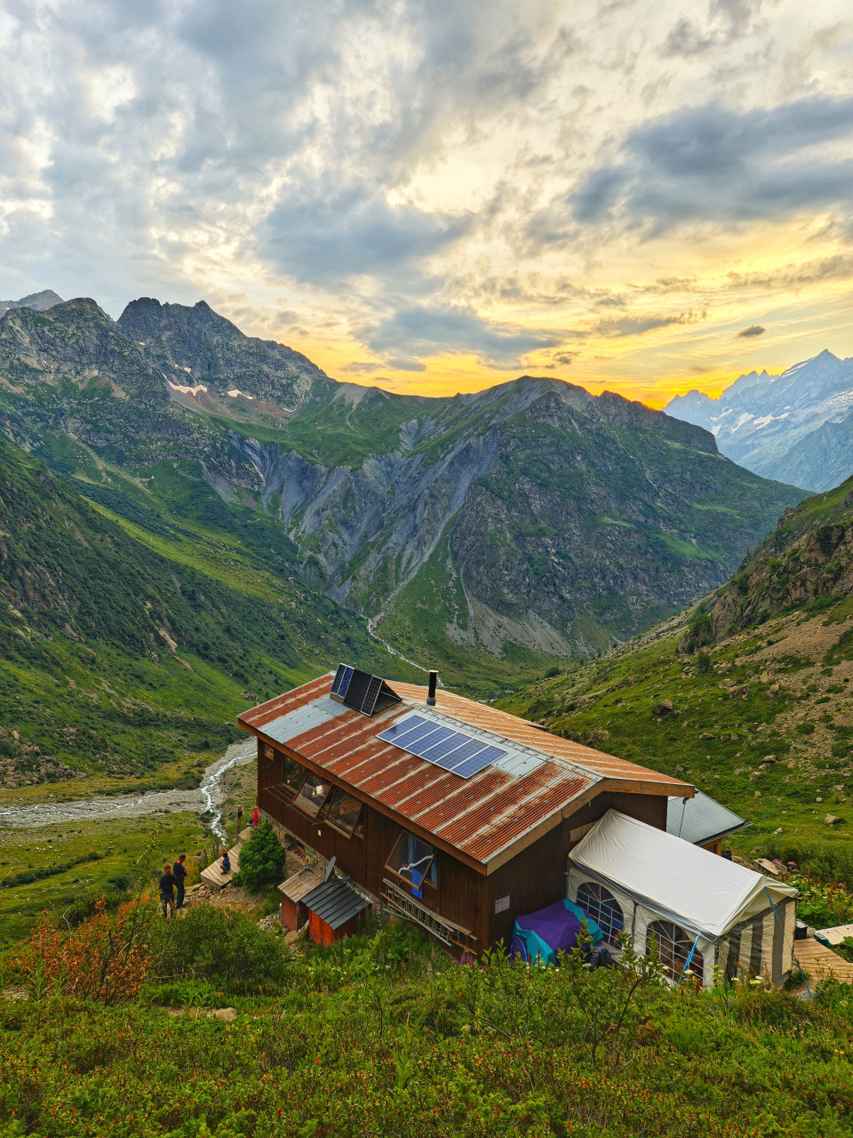 Coucher de soleil trek