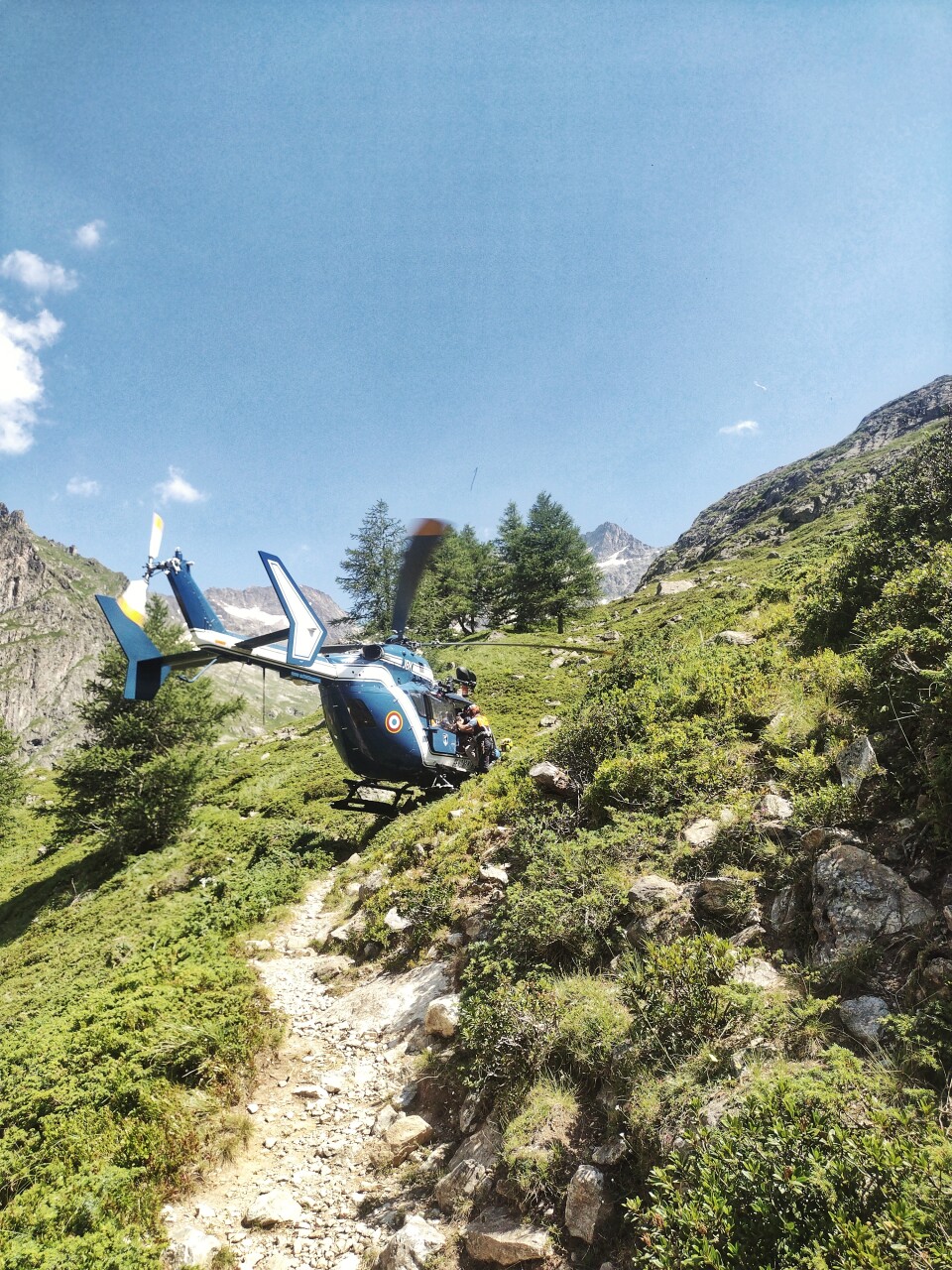 secours en montagne