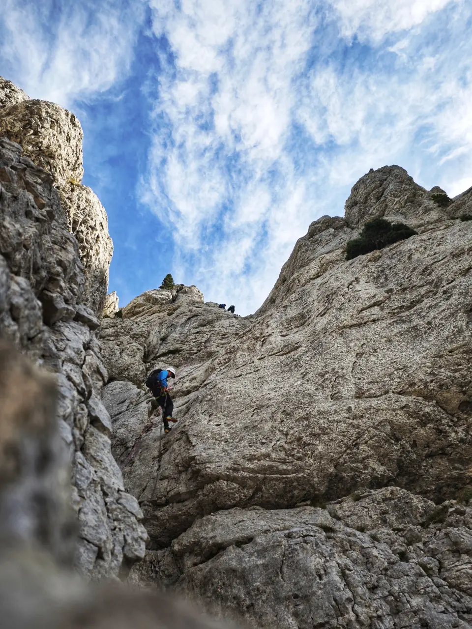 stages escalade grande voie