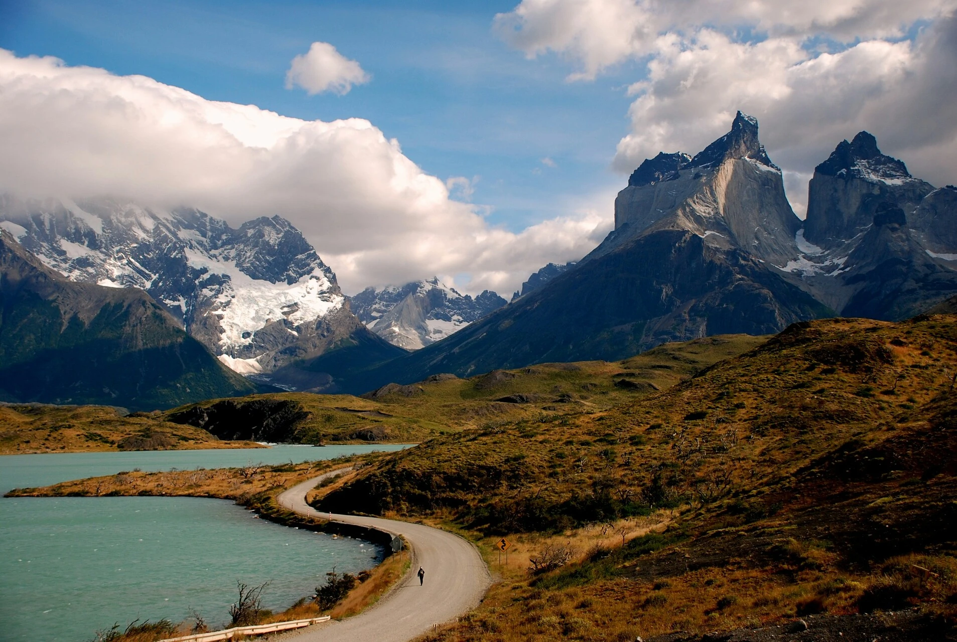 Les tours de granit du Torres del Paine en Patagonie