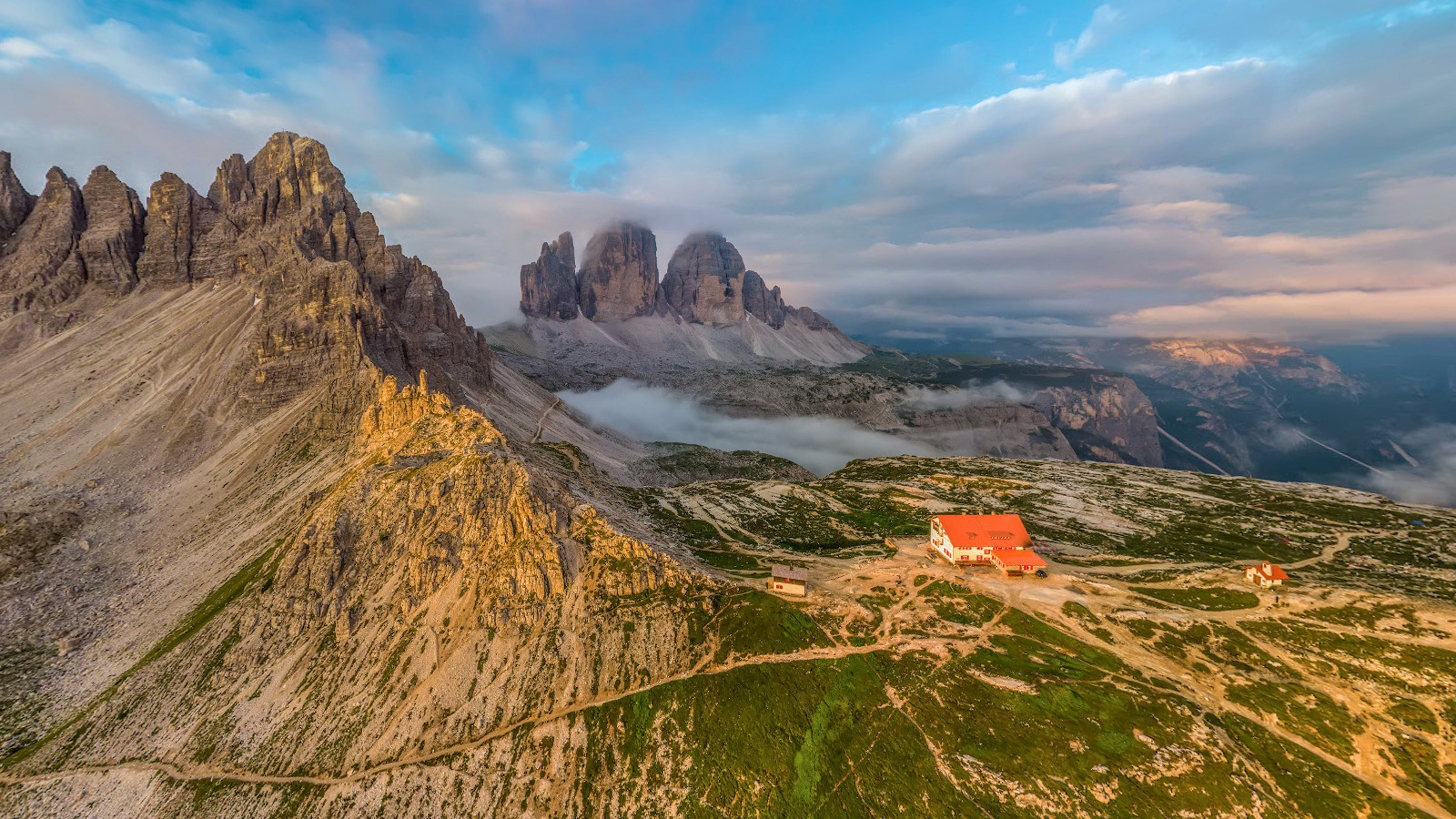 trek dolomites - tre cime