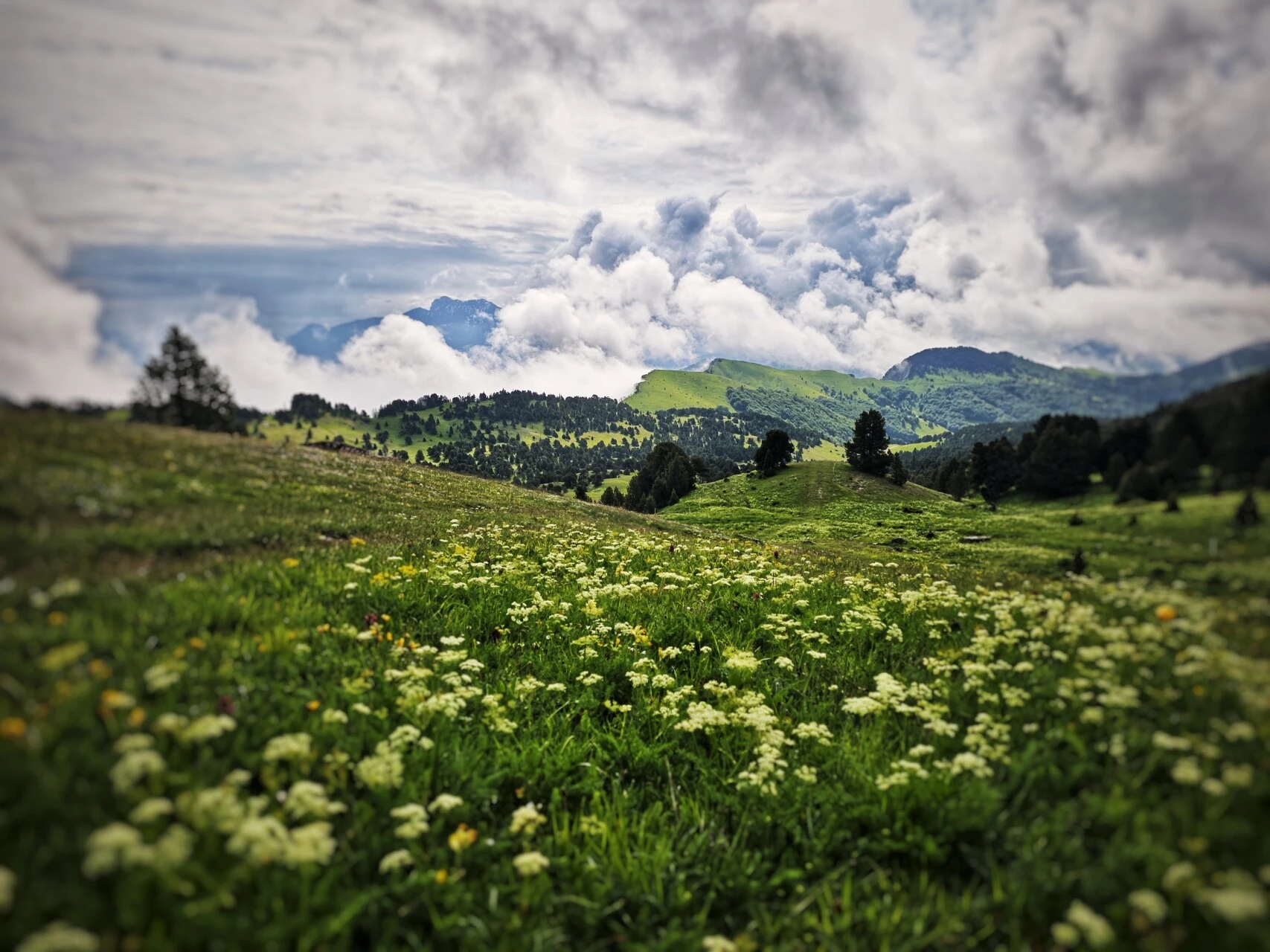 Le vallon de Combeau, porte d'entrée du Glandasse
