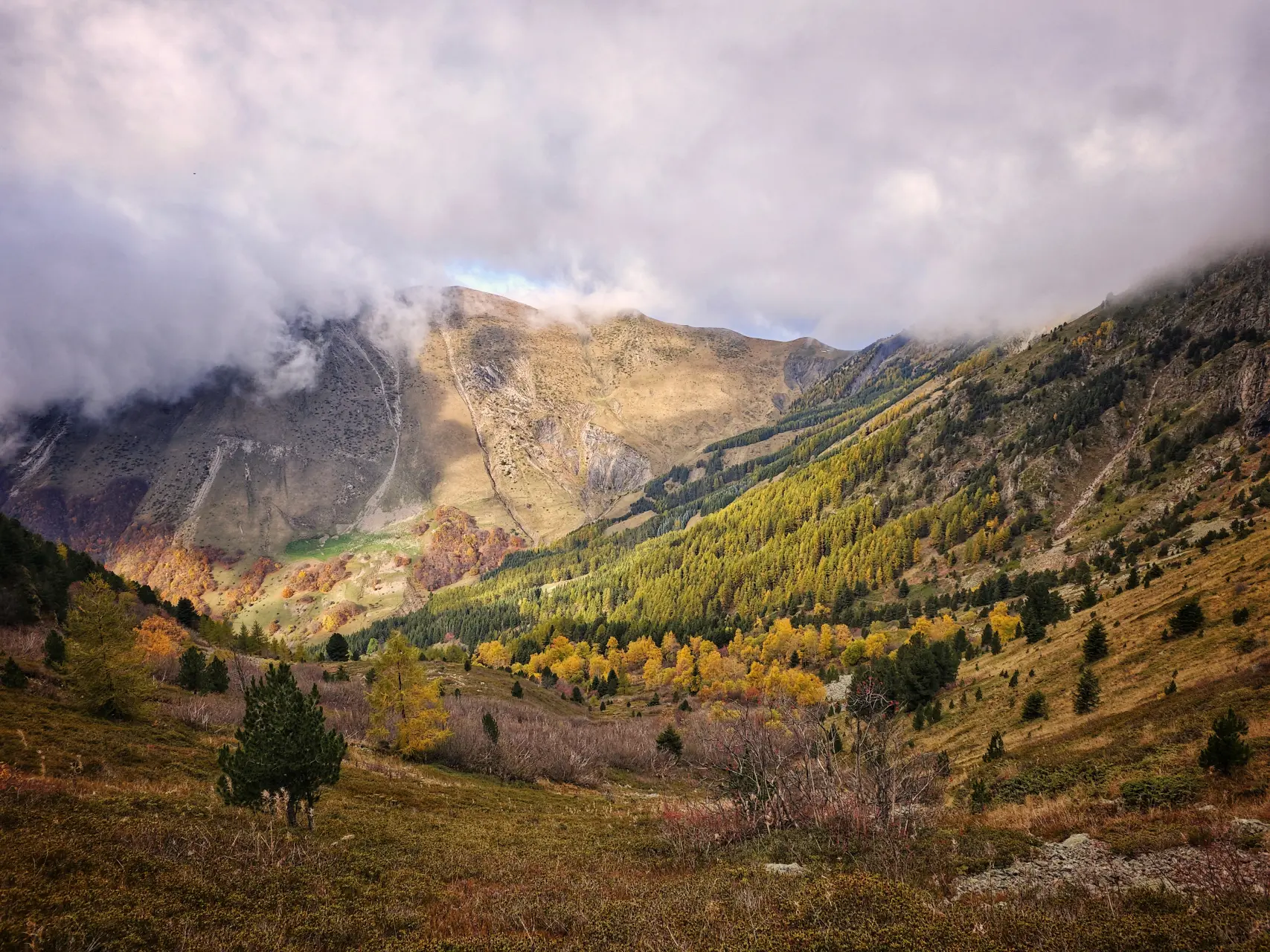 Vallon Écrins à l'Automne