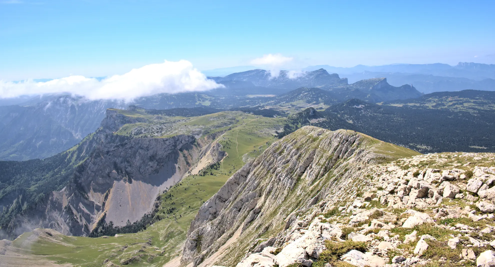 Vu depuis le Grand Veymont - Vercors