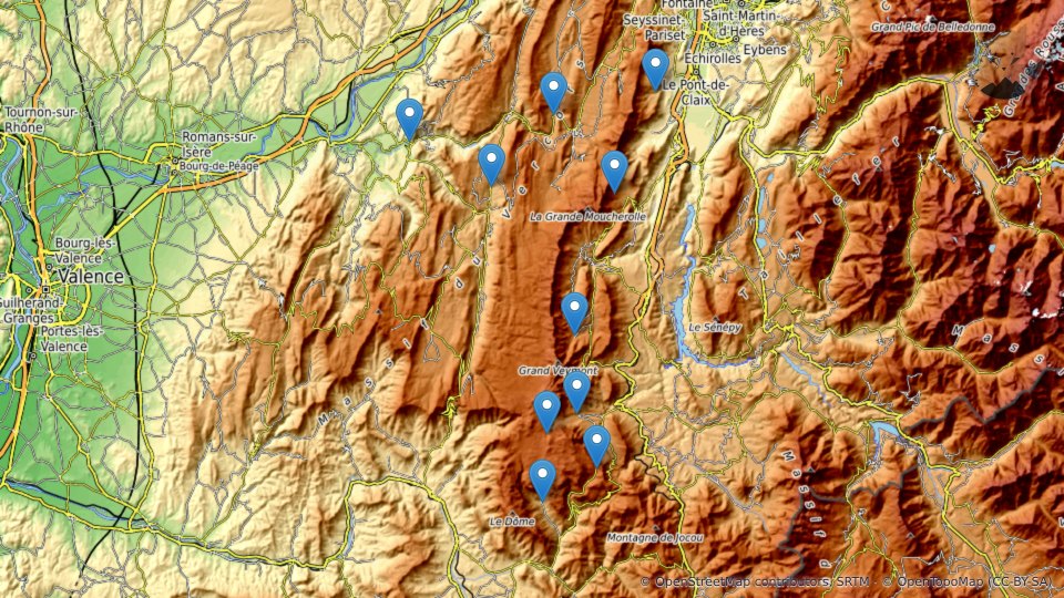 Carte de Randonnées dans le Vercors : 10 itinéraires coups de cœur pour explorer le massif — Altimood