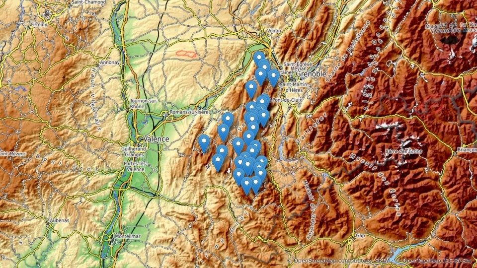 Carte de Les refuges et cabanes du Vercors : ce que les cartes ne disent pas (+ conseils) — Altimood